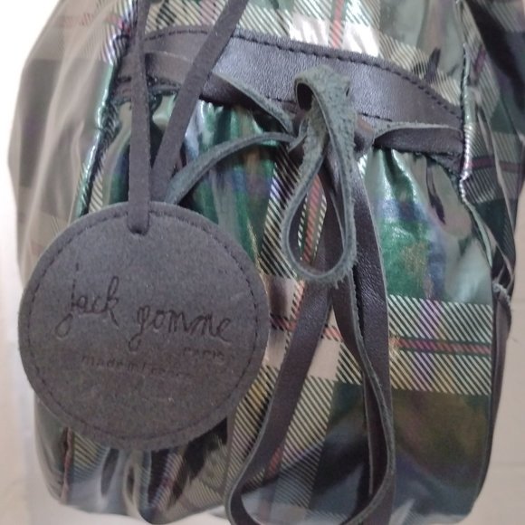 Jack Gomme Light Handbag - Green Check - Picture 7 of 15